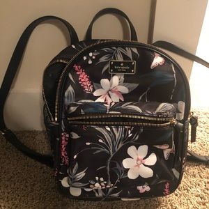 Kate Spade Botanical Floral Backpack